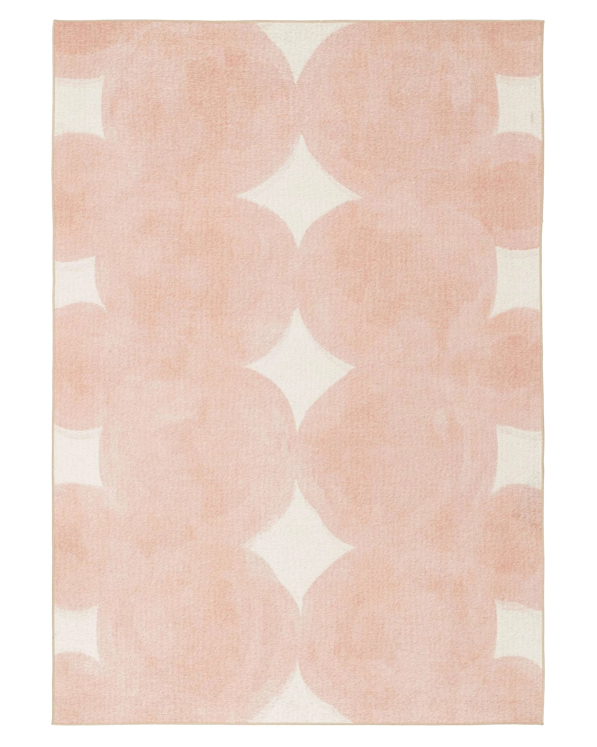 1 Loopsie Gables Washable Indoor Outdoor Rug-330cm x 240cm - Orange, 1 of 8