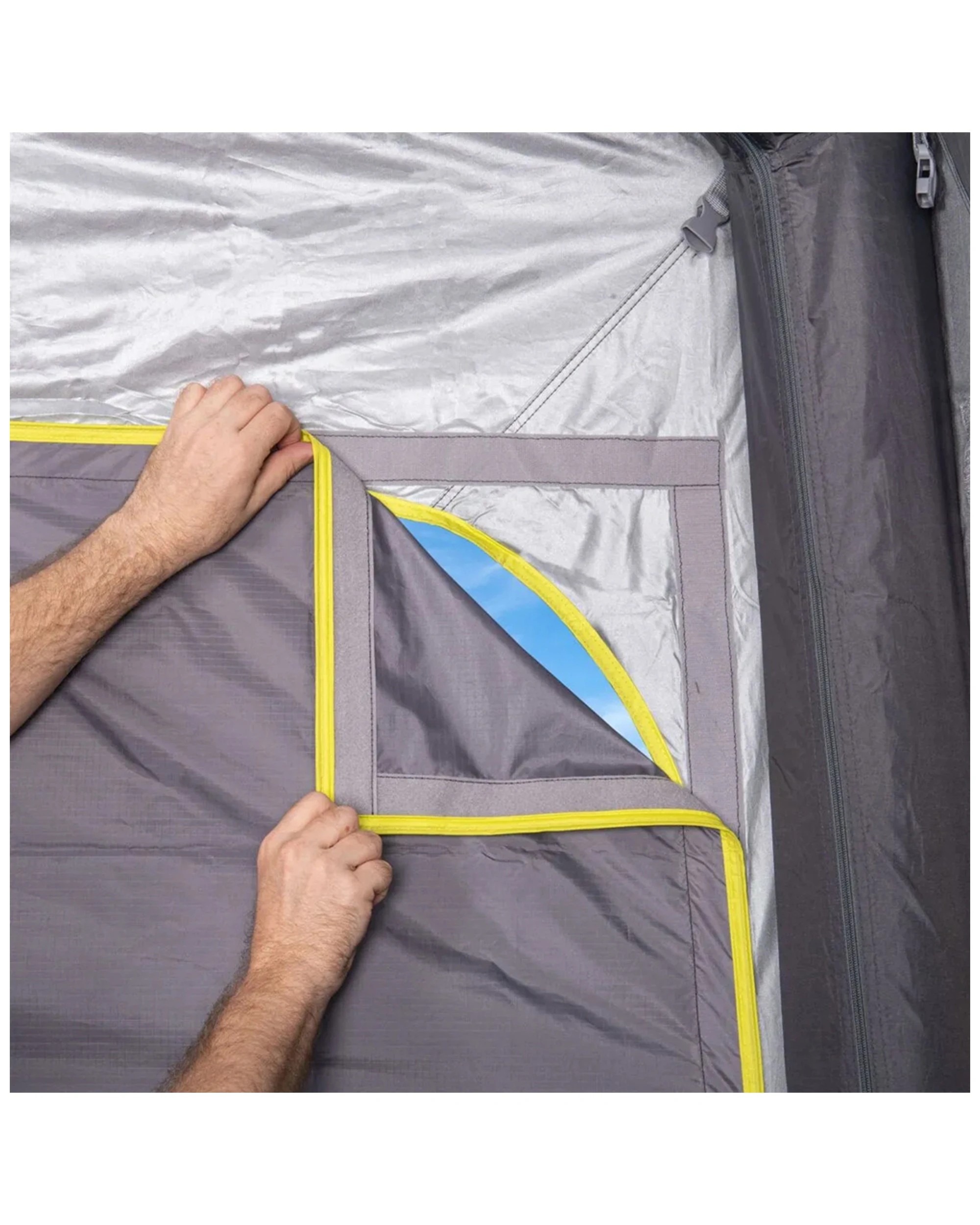 2 Quest Air Gazebo 3 Mesh Wall Kit With Carry Bag No-See-Um Mesh 2 Walls - Multi, 2 of 3