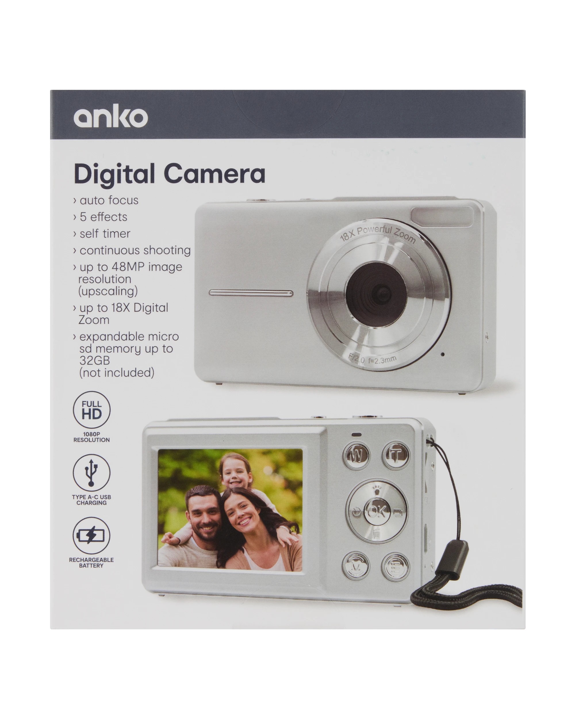 7 Digital Camera - Metallic, Assorted, 7 of 7