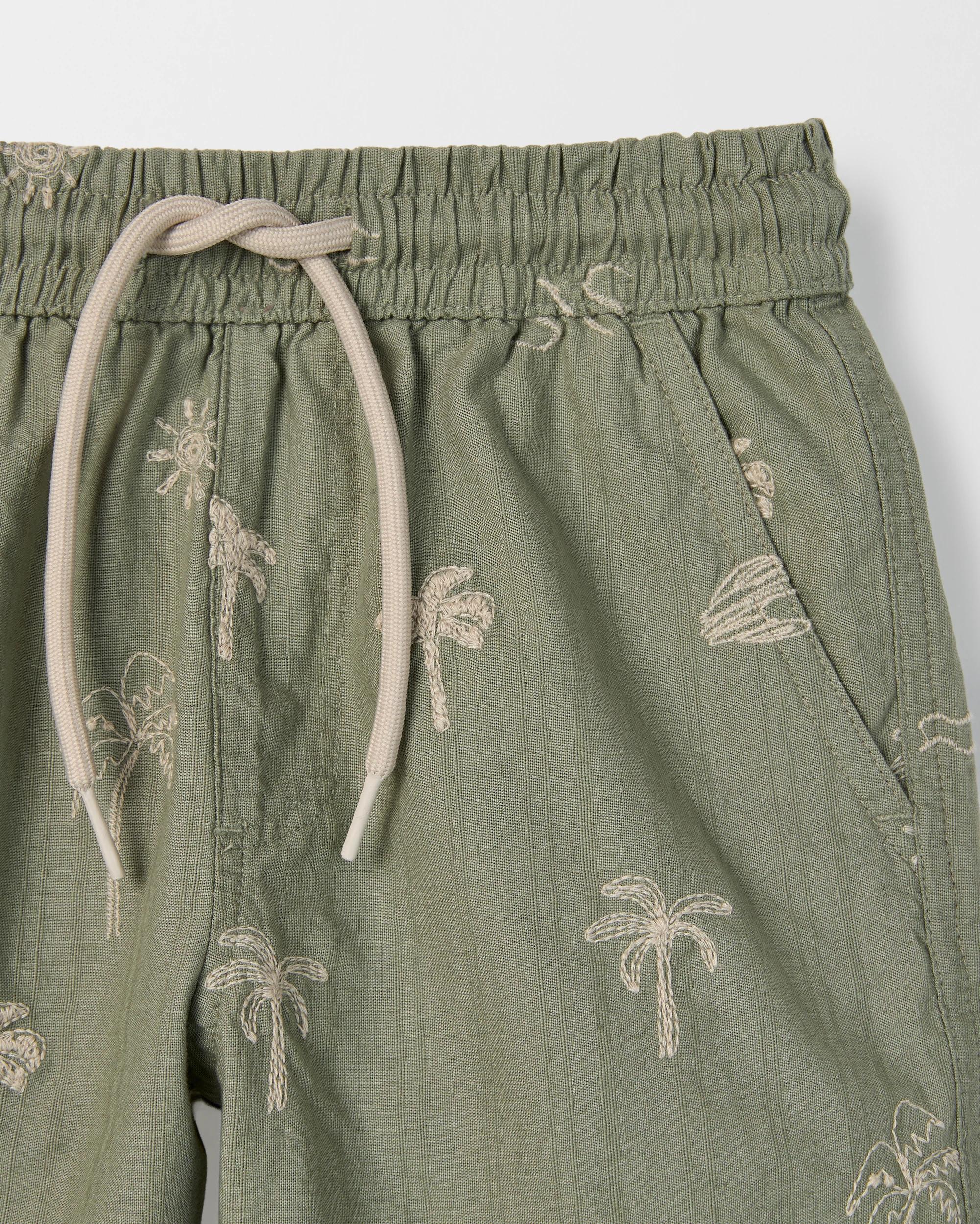 2 Target Kids Textured Volley Shorts KHAKI, 2 of 2