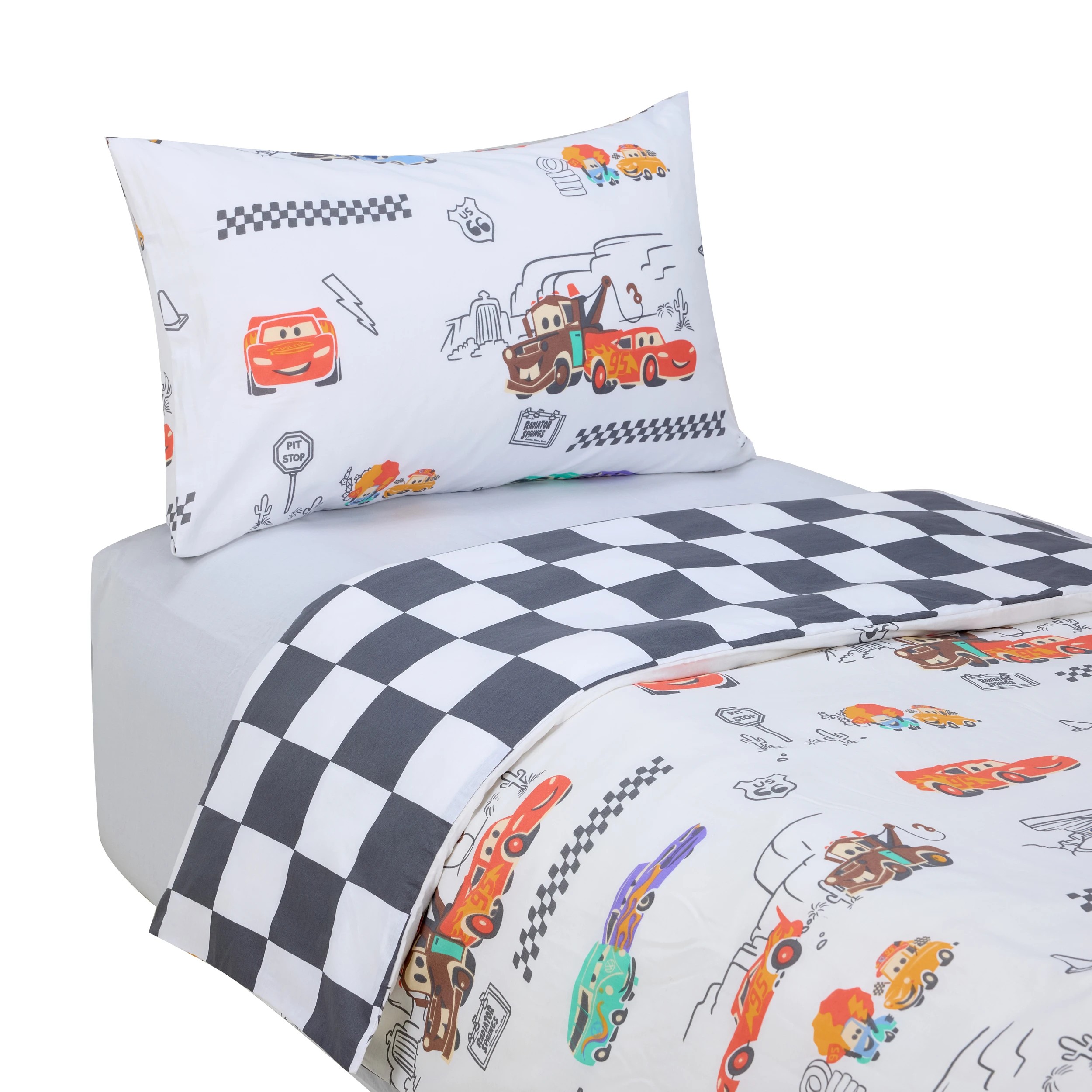 5 Disney Pixar Cars Quilt Cover Set - Single Bed, 5 of 9
