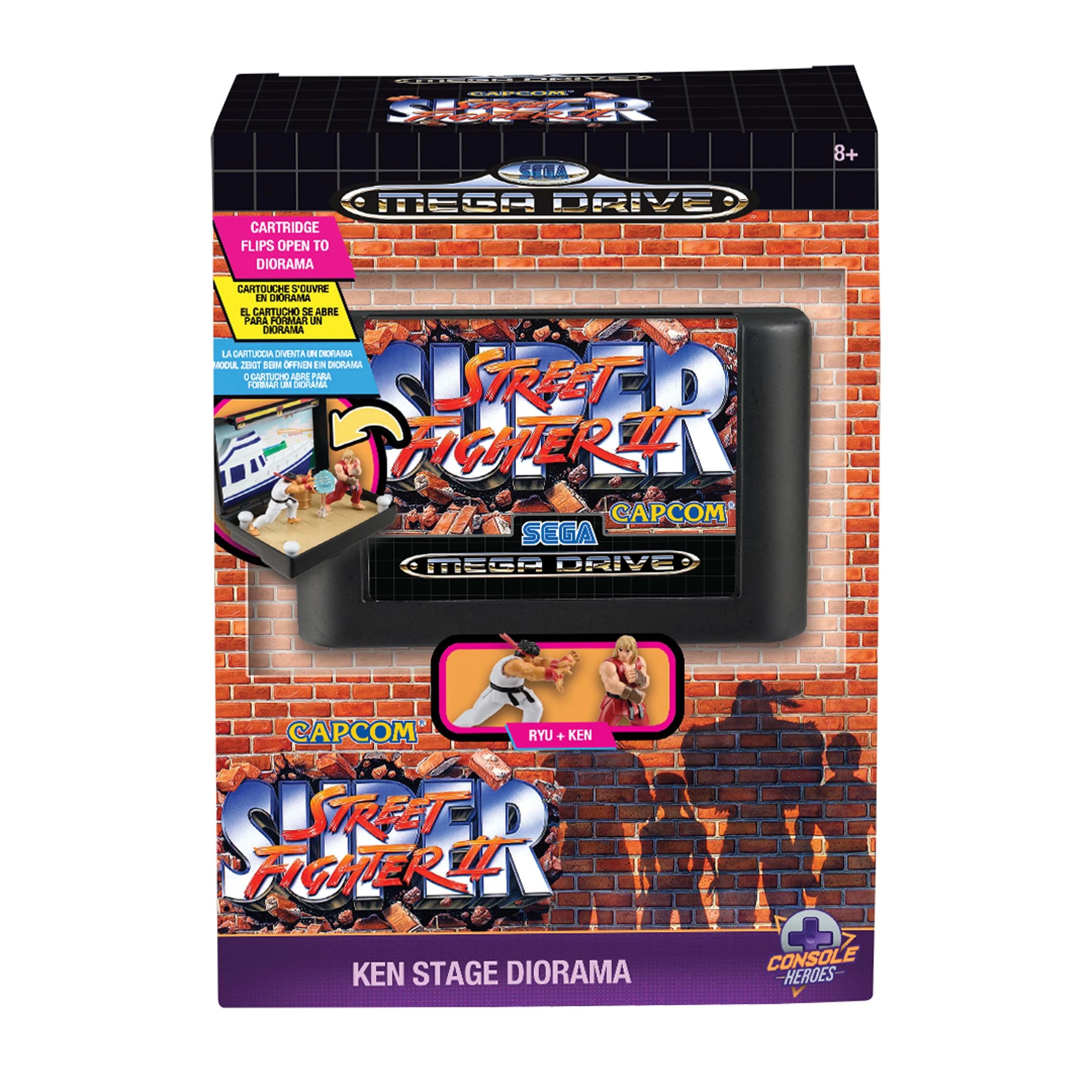 1 B. toys Console Heroes: Street Fighter II Collectible Diorama - Multi, 1 of 8