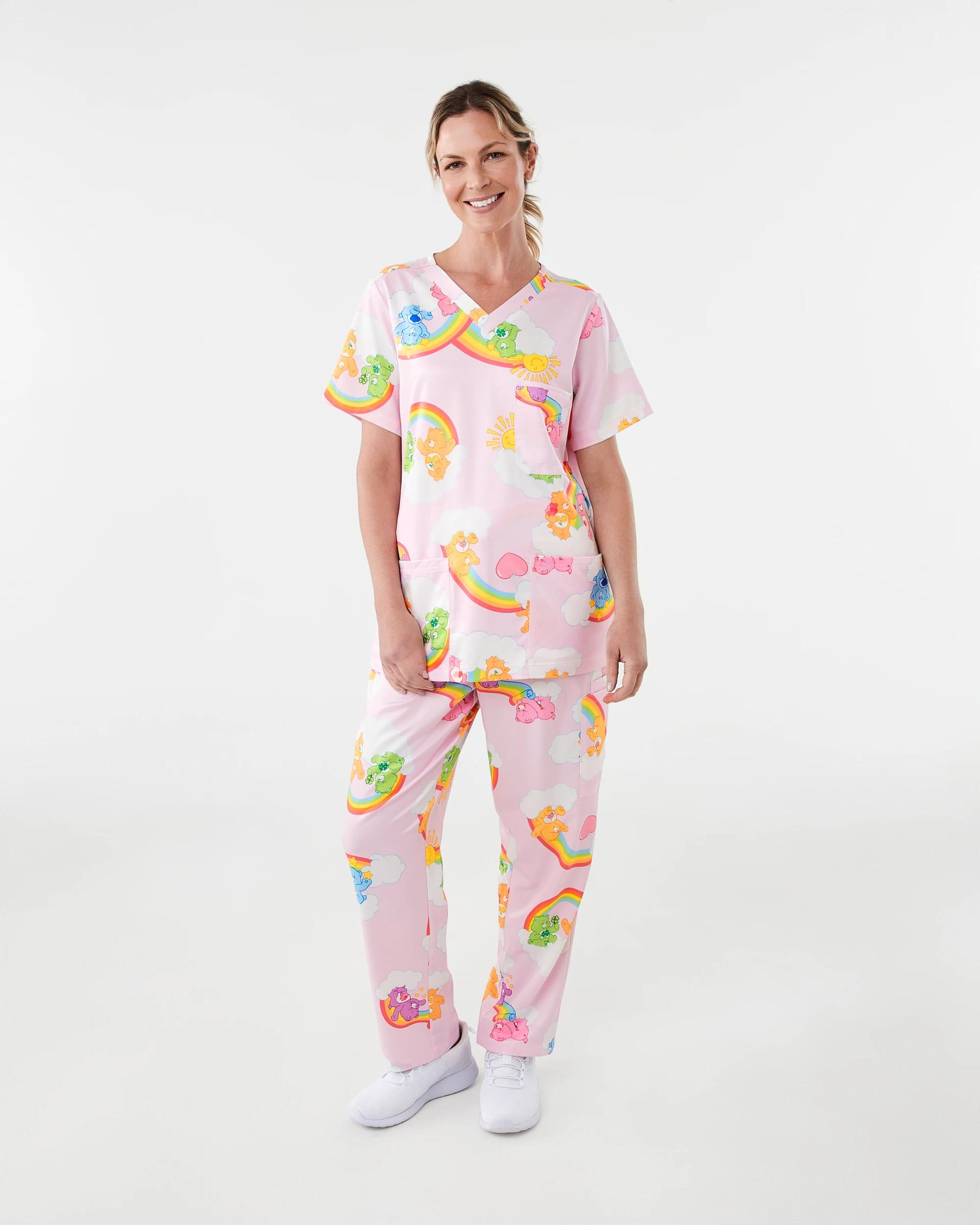 9 Workwear Care Bears License Scrub Top Carebears, 9 of 9