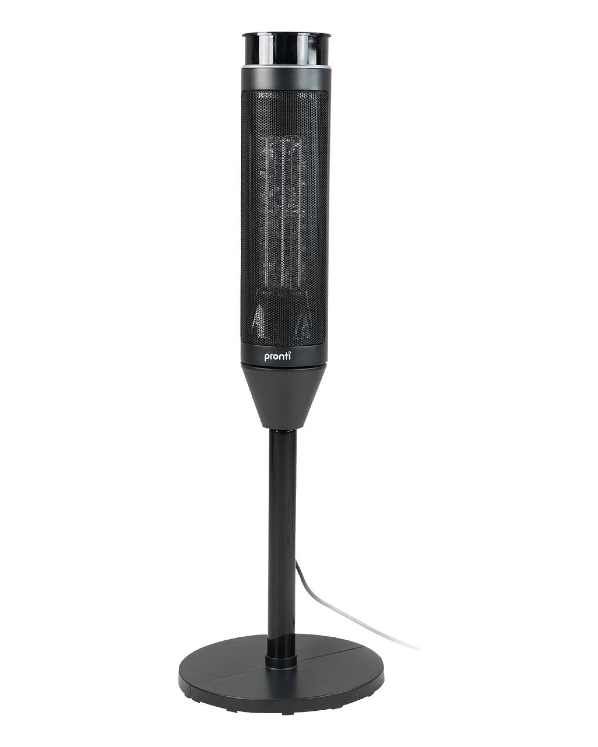 1 Pronti Electric Tower Heater 2000W Ceramic Portable Remote - Black, 1 of 8