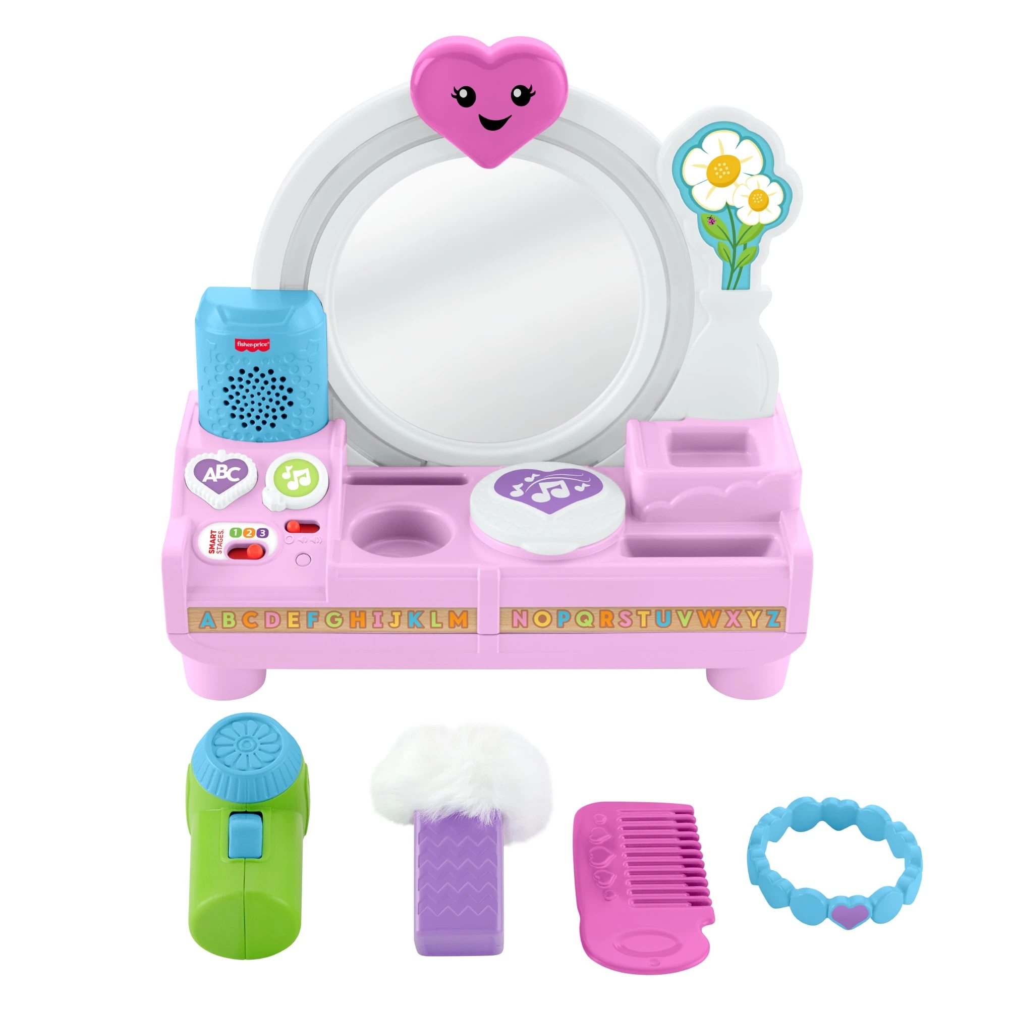 2 Fisher-Price Laugh & Learn Let's Get Ready Vanity Playset, 2 of 6