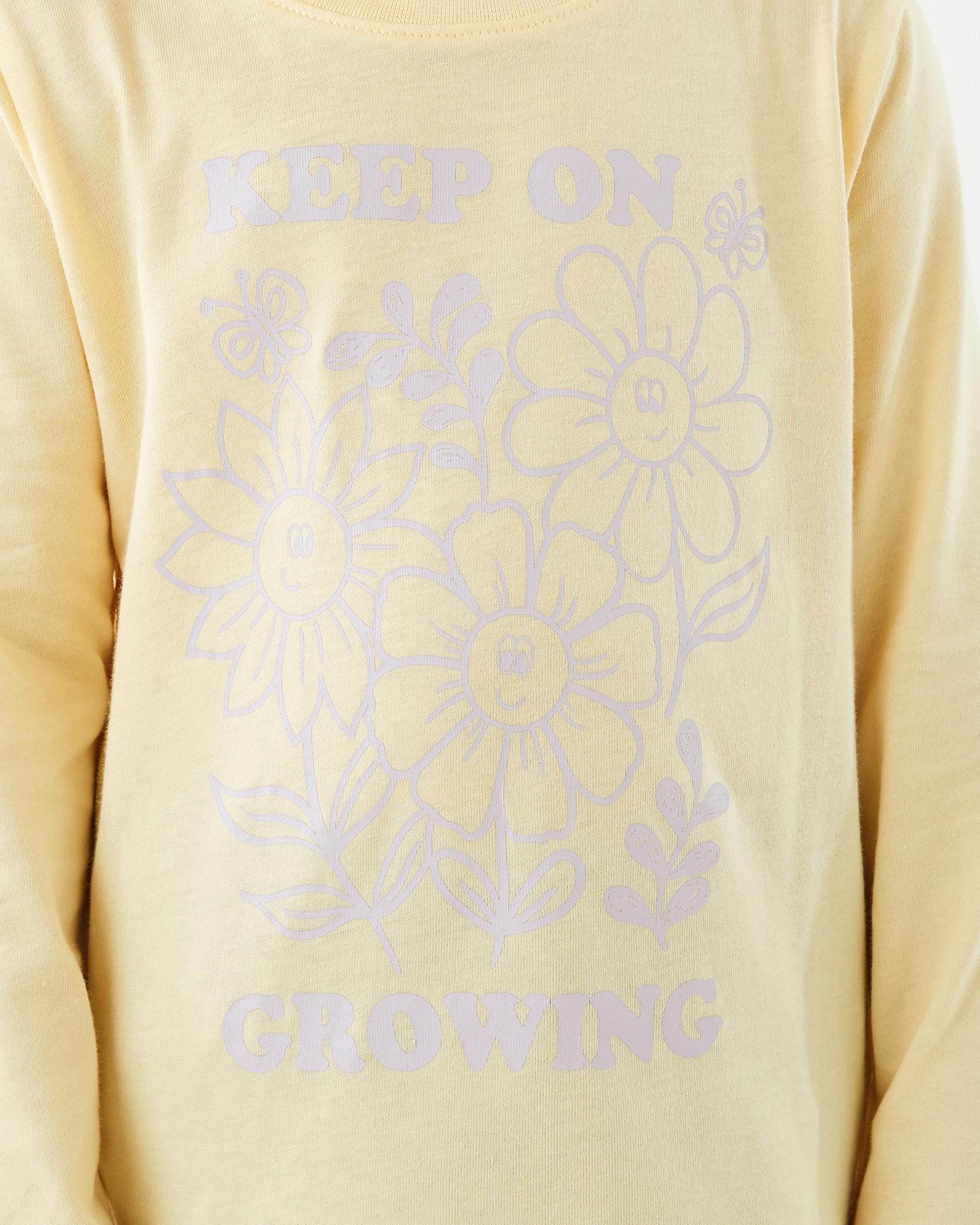 5 Print T-shirt Ylw Floral, 5 of 7