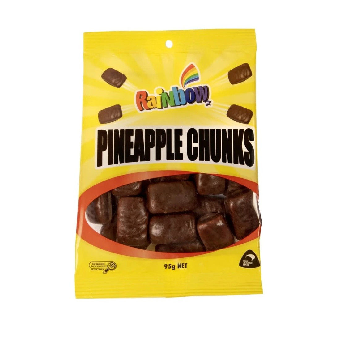 1 Rainbow Pineapple Chunks 95g, 1 of 1