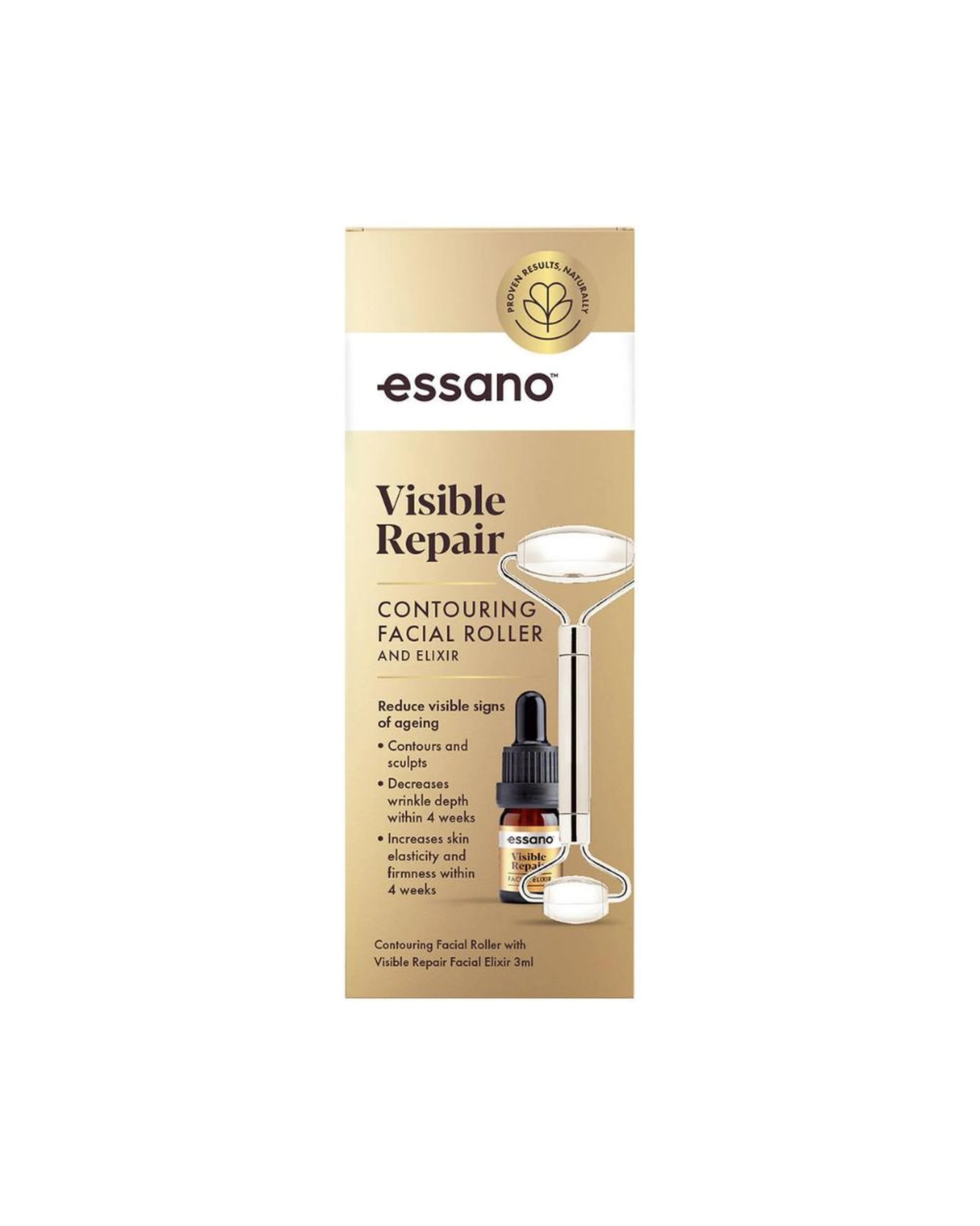 1 Essano Visible Repair Contouring Facial Roller & Elixir 3mL, 1 of 1