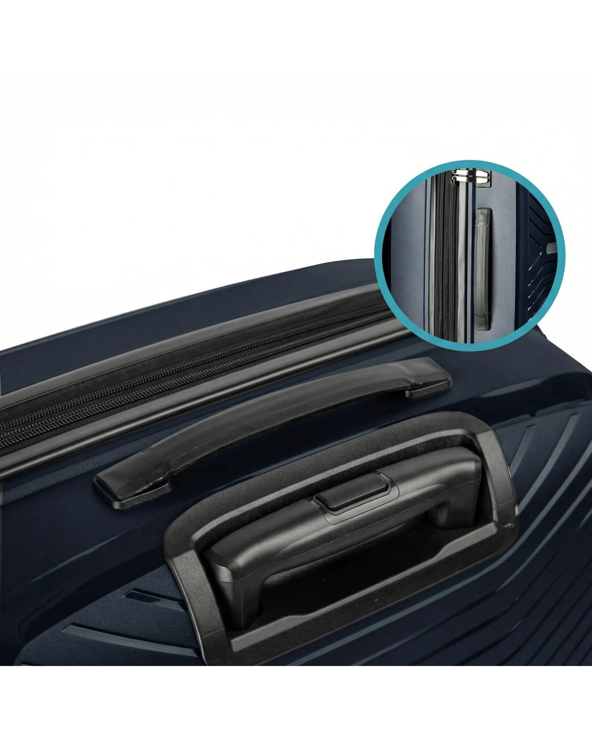 4 Olympus Astra 20in Lightweight Hard Shell Suitcase - Aegean Blue - Blue, 4 of 7