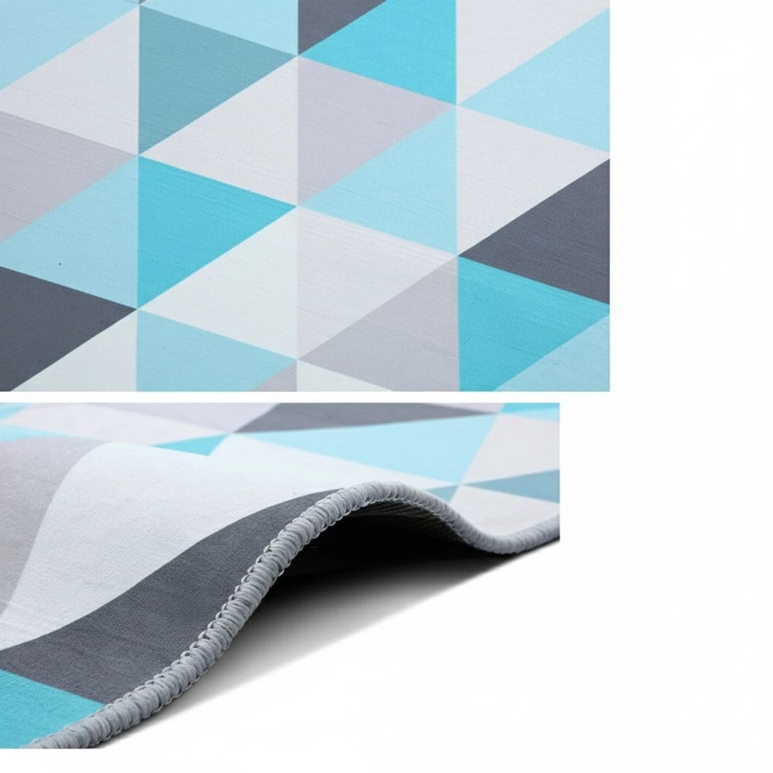 4 Artiss Floor Rug 200x290 Mat Carpet Short Pile Tria - Multi, 4 of 7