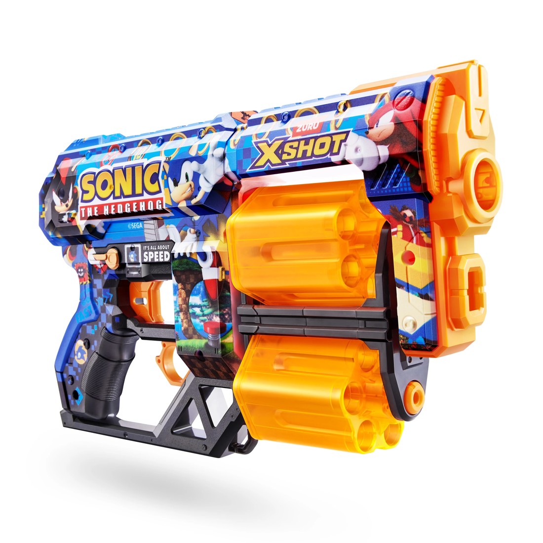 3 Zuru X-Shot Skins Sonic the Hedgehog Blaster, 3 of 8