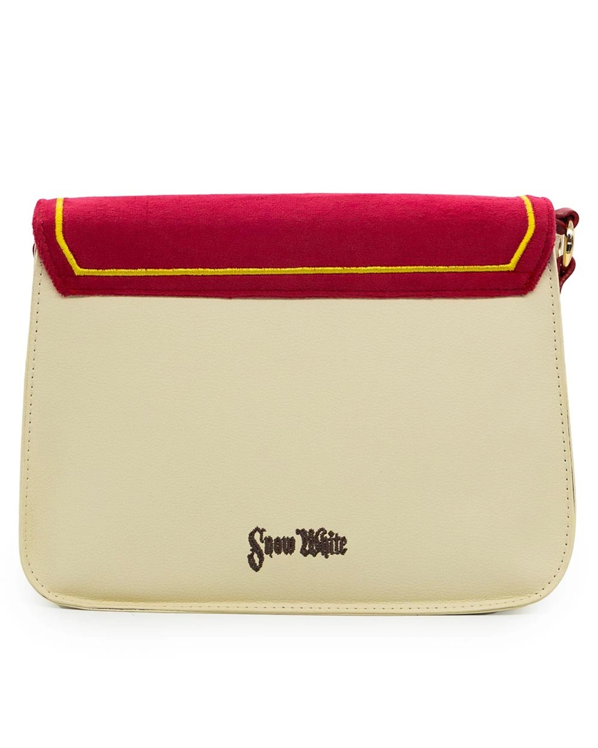 4 Disney - Snow White (2025) - Just One Bite Crossbody Bag - Cream,Red, 4 of 5