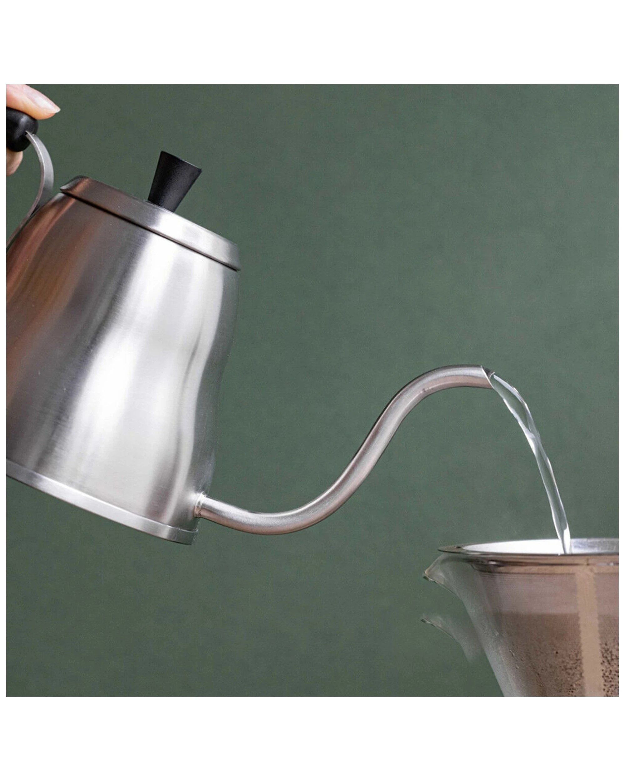 6 La Cafetiere 700ml Stove Top Pour Over Stainless Steel Kettle - Silver, 6 of 6