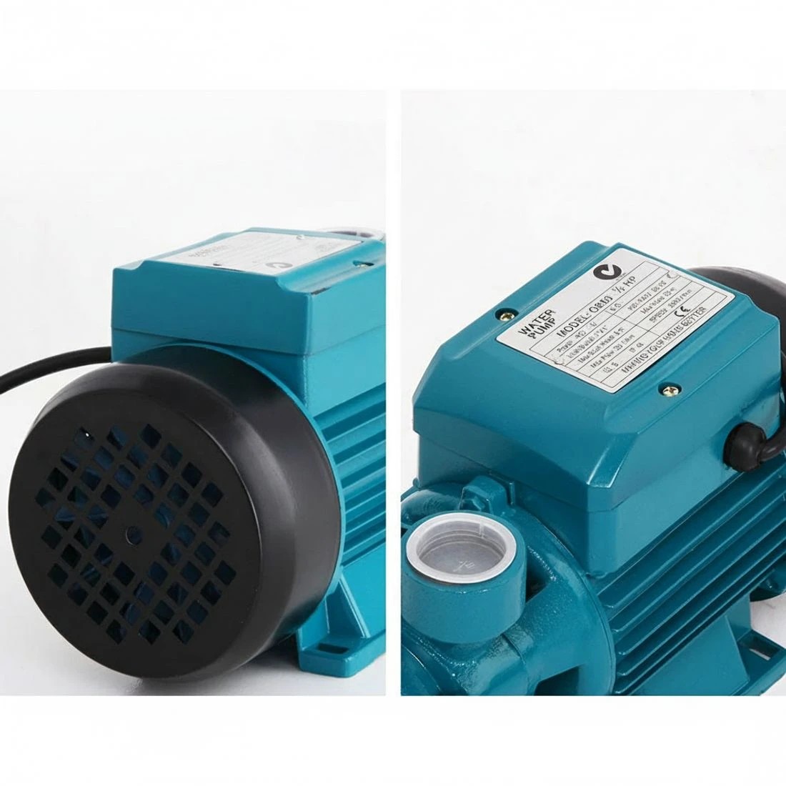 2 Giantz Peripheral Water Pump Garden Boiler Car Wash Electric Irrigation QB60 - Blue, 2 of 6
