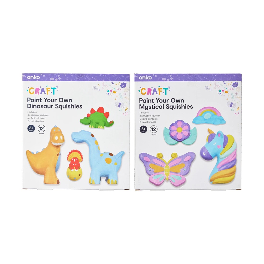 10 12 Piece Paint Your Own Squishies Kit - Assorted, 10 of 10