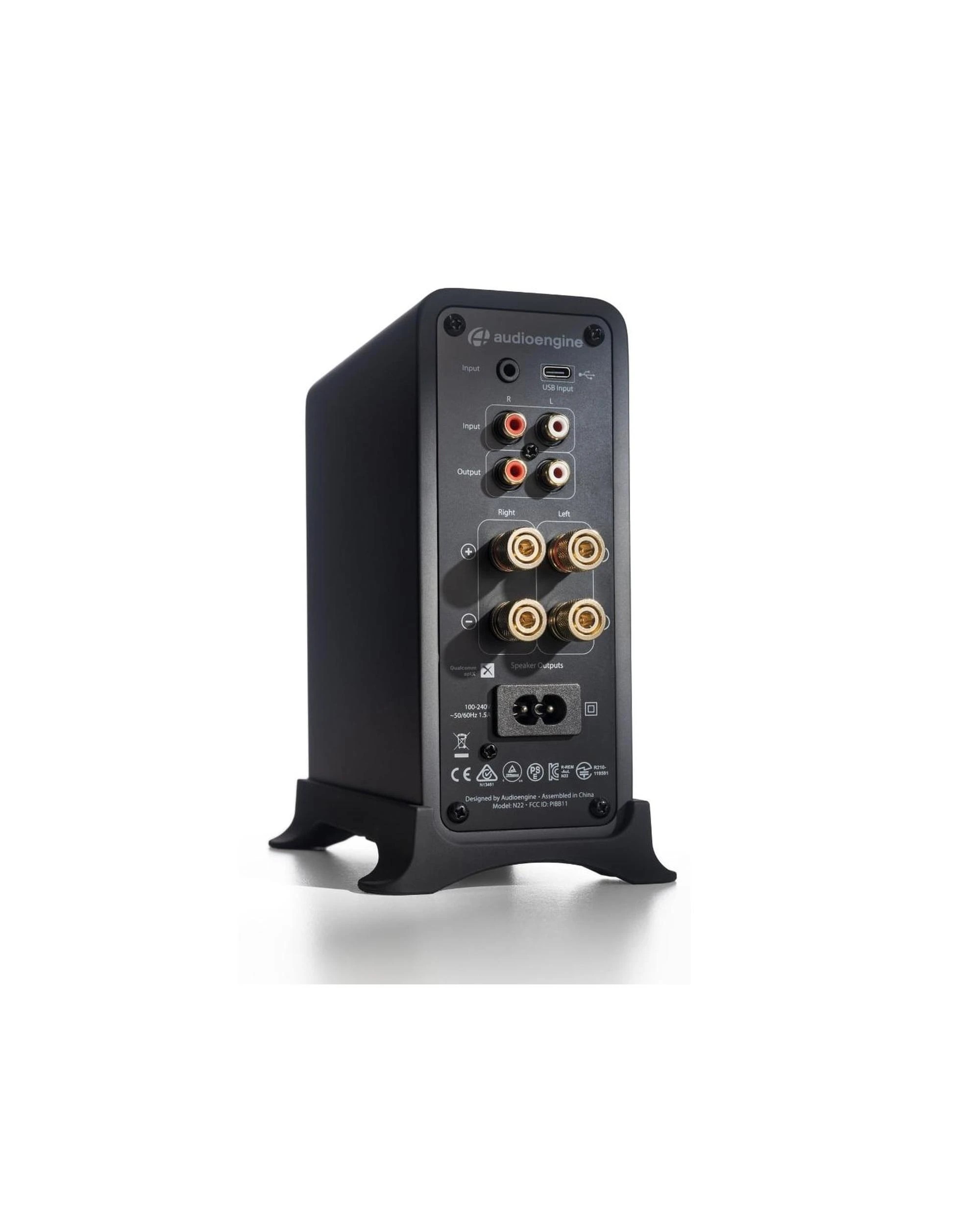 2 Audioengine N22 Gen2 Desktop Power Amplifier Satin Black, 2 of 3