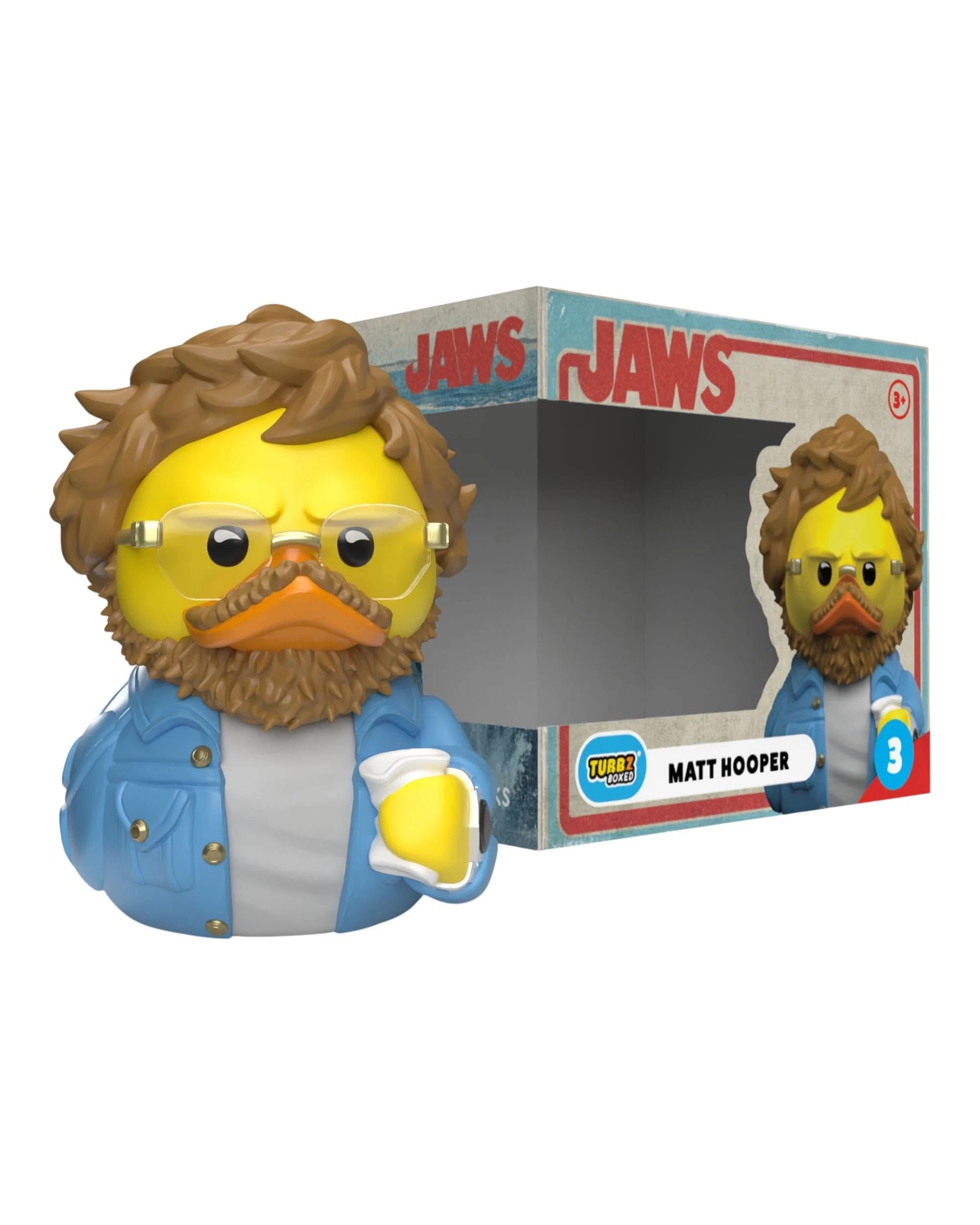 1 TUBBZ Jaws Matt Hooper Boxed Edition Cosplaying Duck Figure, 1 of 3