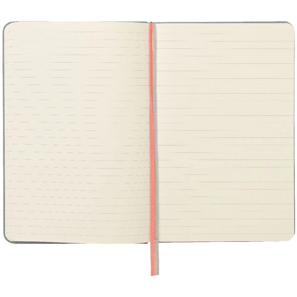 4 Modena A5 Linen Ruled Notebook Grey, 4 of 5