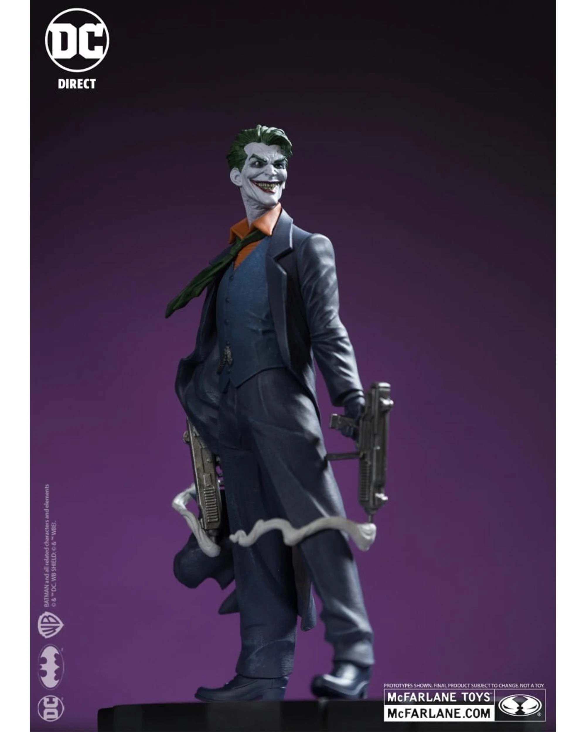9 McFarlane DC Direct The Joker by Gabrielle Dell'Otto - The Joker Purple Craze -  1:10 Scale Resin Statue, 9 of 9