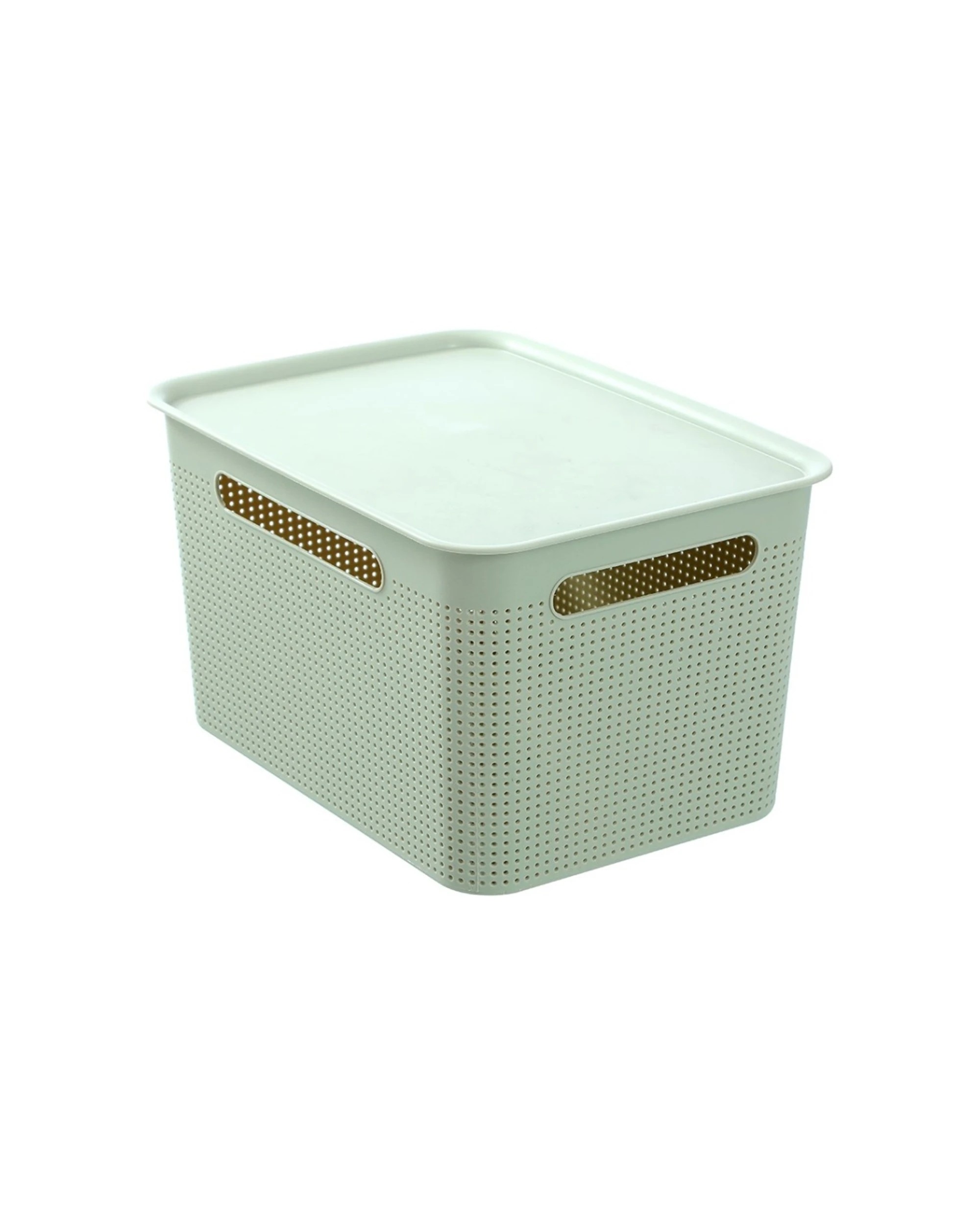 6 Boxsweden 6PK Koi Lidded Home Organiser Storage Container Basket 16.5L - Assorted, 6 of 7