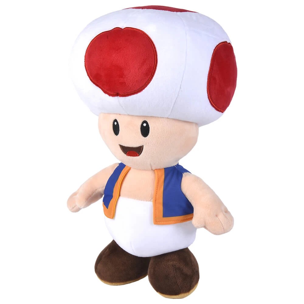 3 Super Mario Toad Jumbo 40cm Plush, 3 of 3