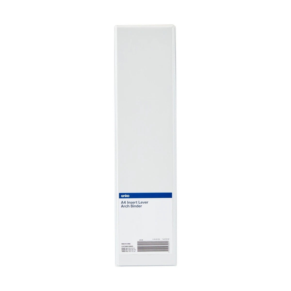 6 A4 Lever Arch Insert Binder - White, 6 of 8