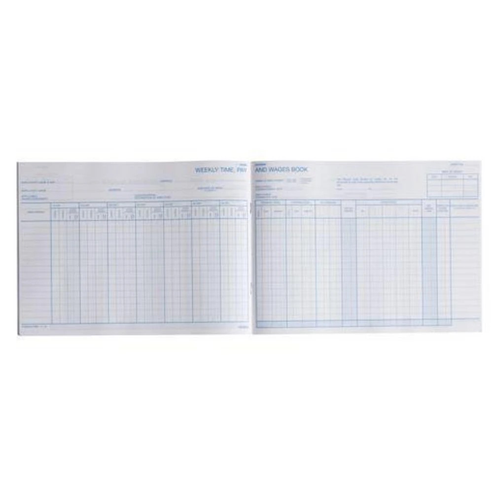 2 Zions Time, Pay and Wages Book 6 Employees, 2 of 2