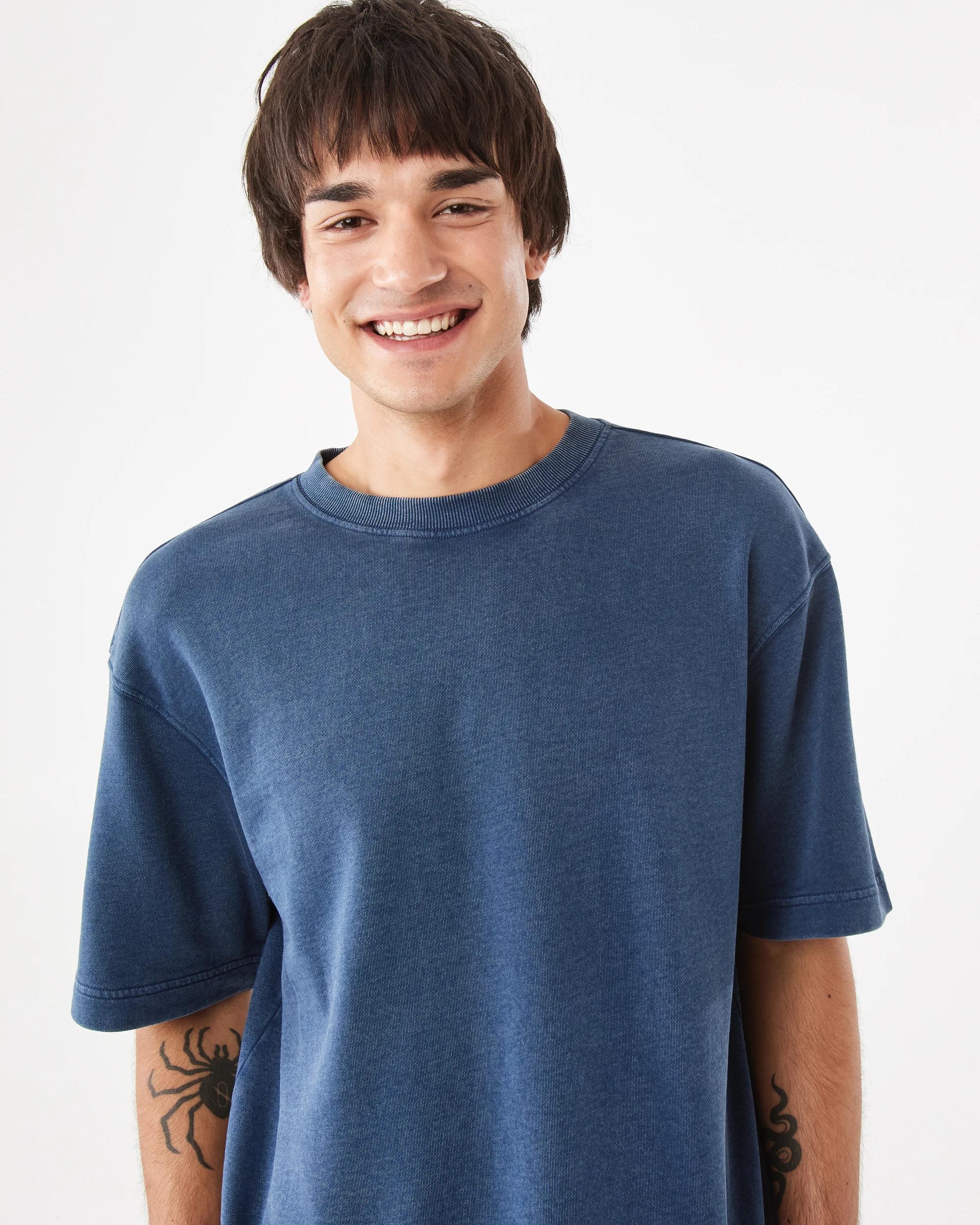 5 Terry Oversized T-shirt Nvy Spell, 5 of 7