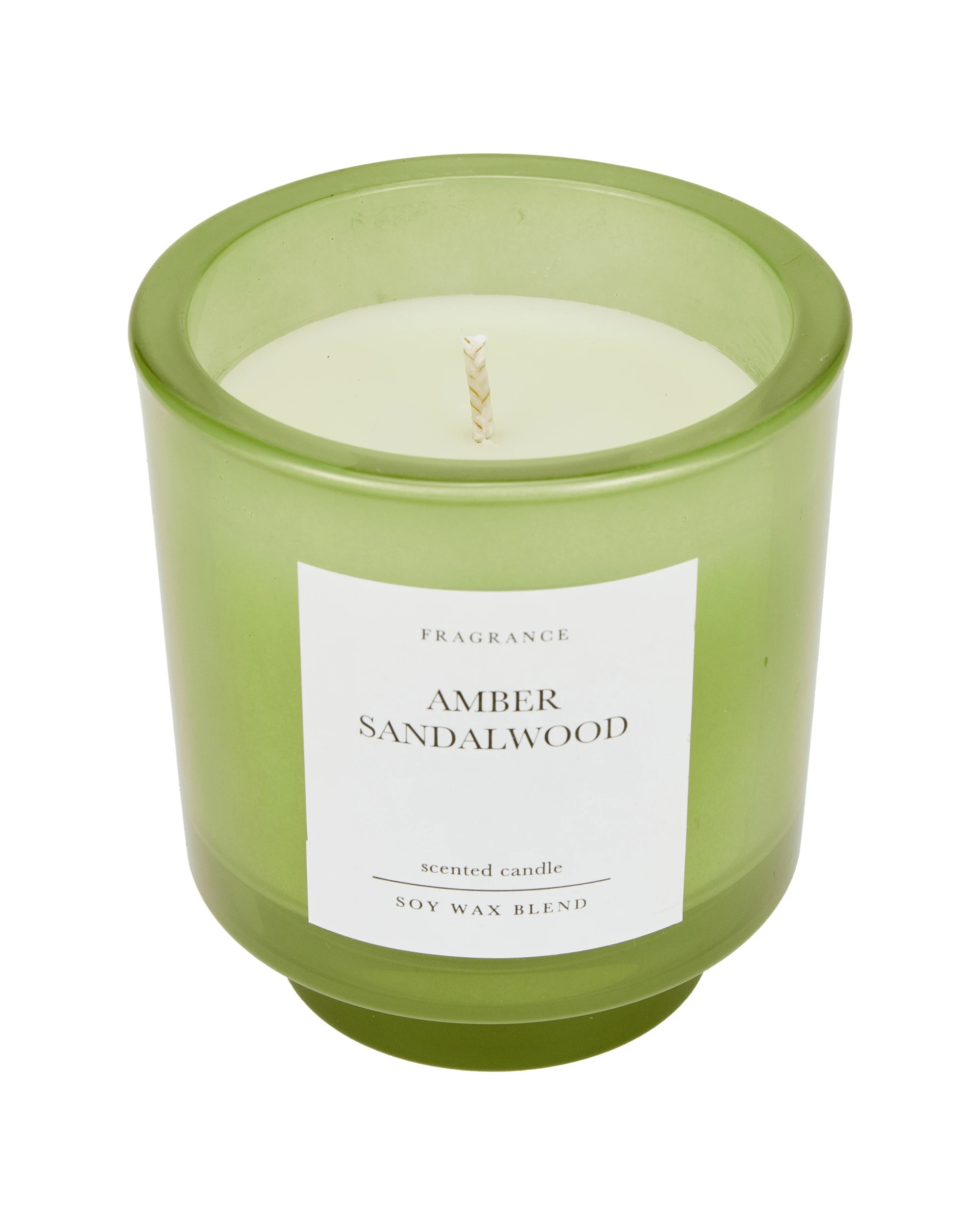 2 Pistachio Glass Candle, 2 of 6