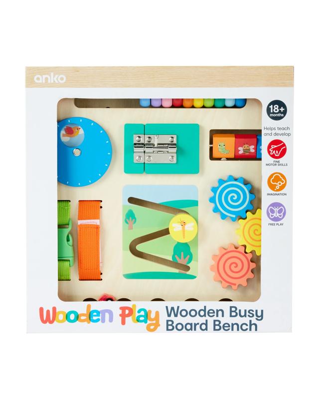 Wooden Busy Board B