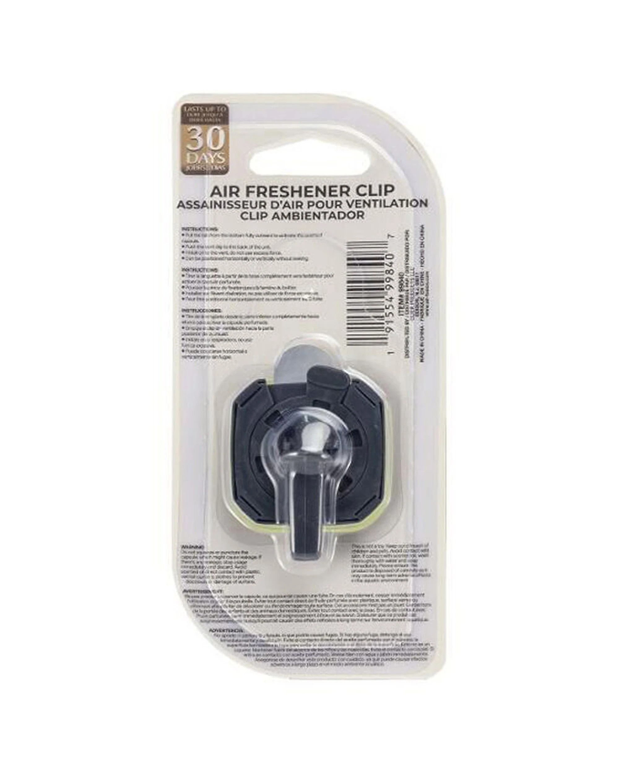 3 Air Fusion 12PK Car Automotive Air Freshener Vent Clip 4ml Vanilla Bean - Multi, 3 of 3