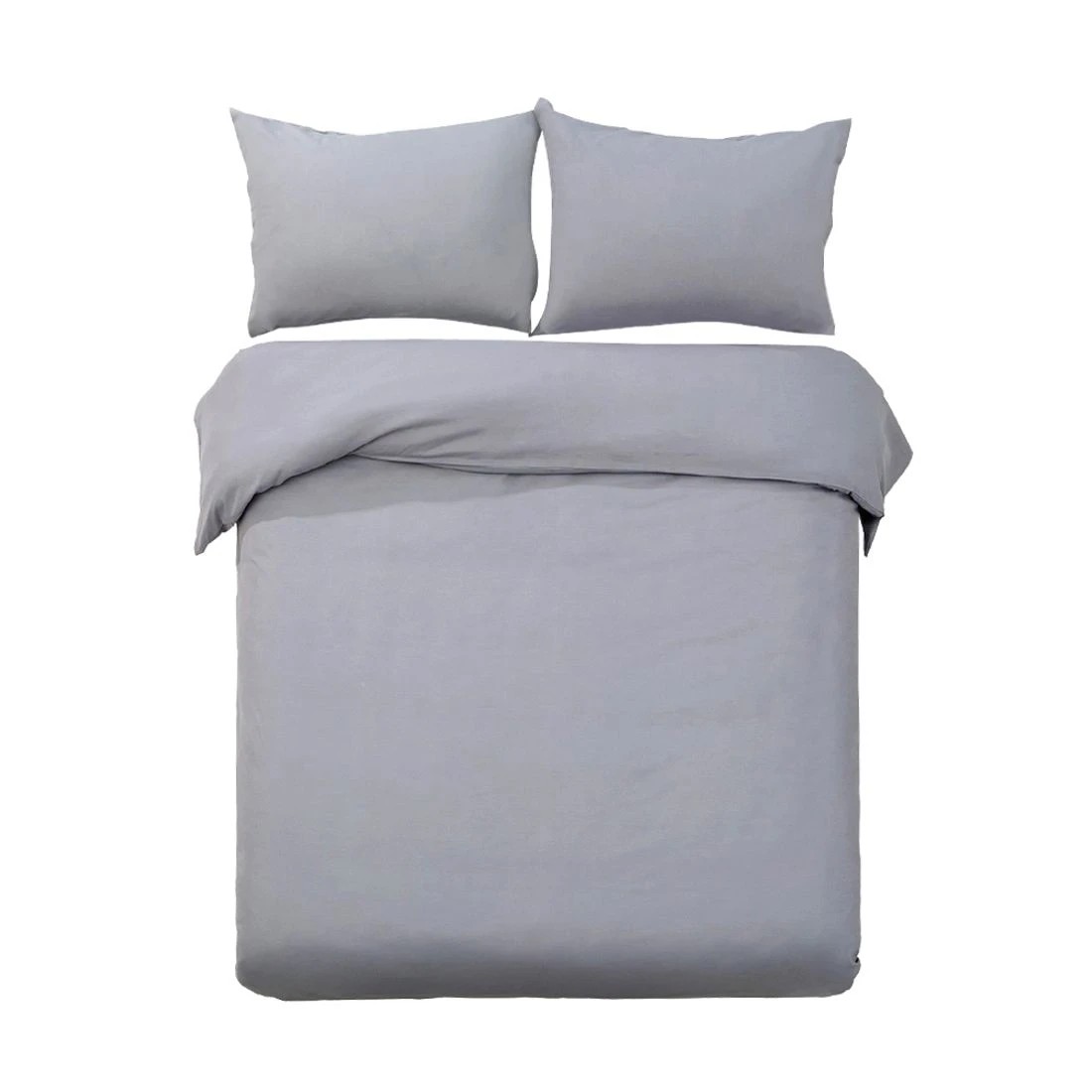 1 Giselle Bedding Quilt Cover Set Classic Grey Super King
 - Super King Bed
 - grey, 1 of 7