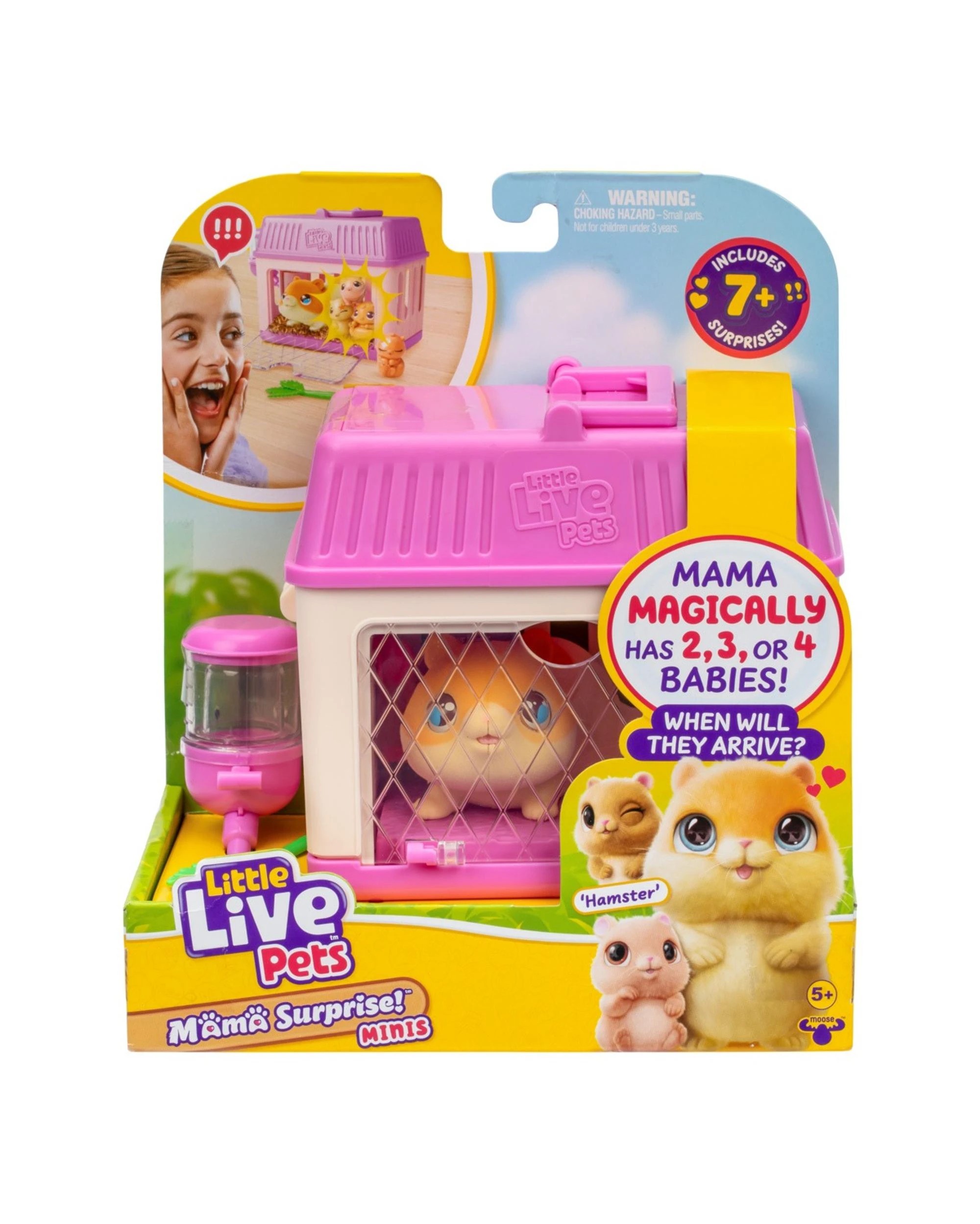 1 Little Live Pets Mama Surprise Minis Hamster S4 Playset, 1 of 9