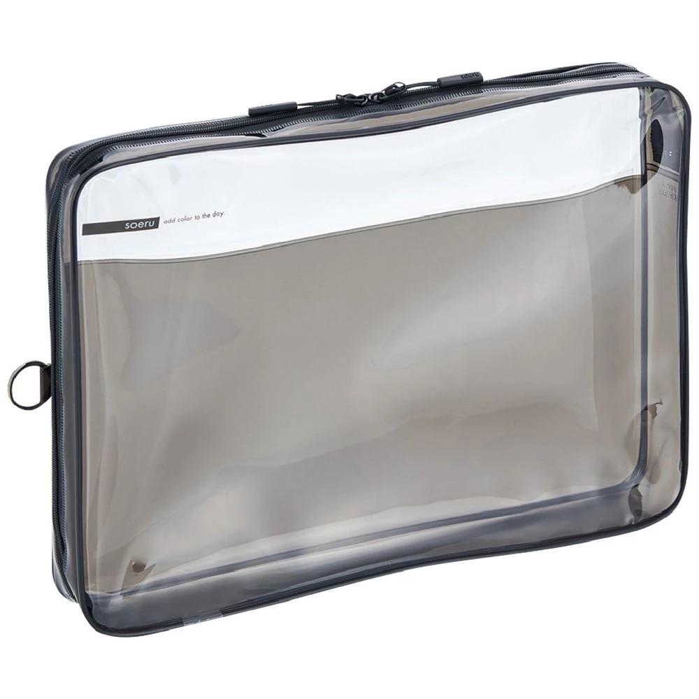 1 Soeru Box Pencil Case A4 Smoke Black, 1 of 3