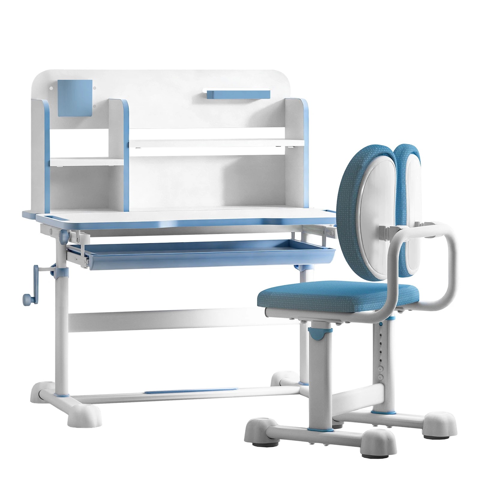 5 Ausway Kids Study Desk Chair Set Ergonomic, 5 of 6