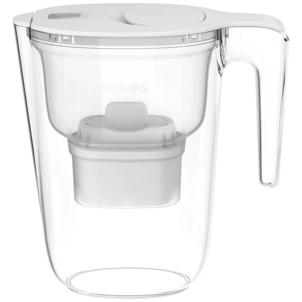 1 Philips Micro X Jug with Timer 2.6L White, 1 of 9