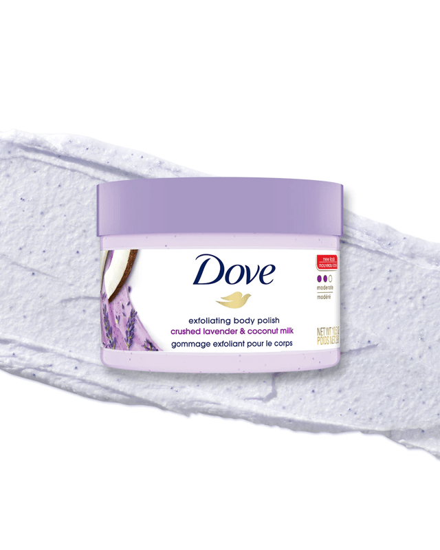 Dove Exfoliating Body Polish 298g - Crushed Lavender & Coconut 