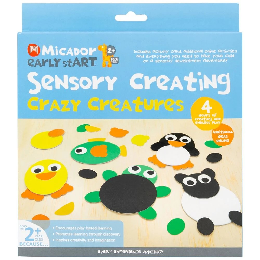 1 Micador early stART Sensory Creating Crazy Creatures, 1 of 8