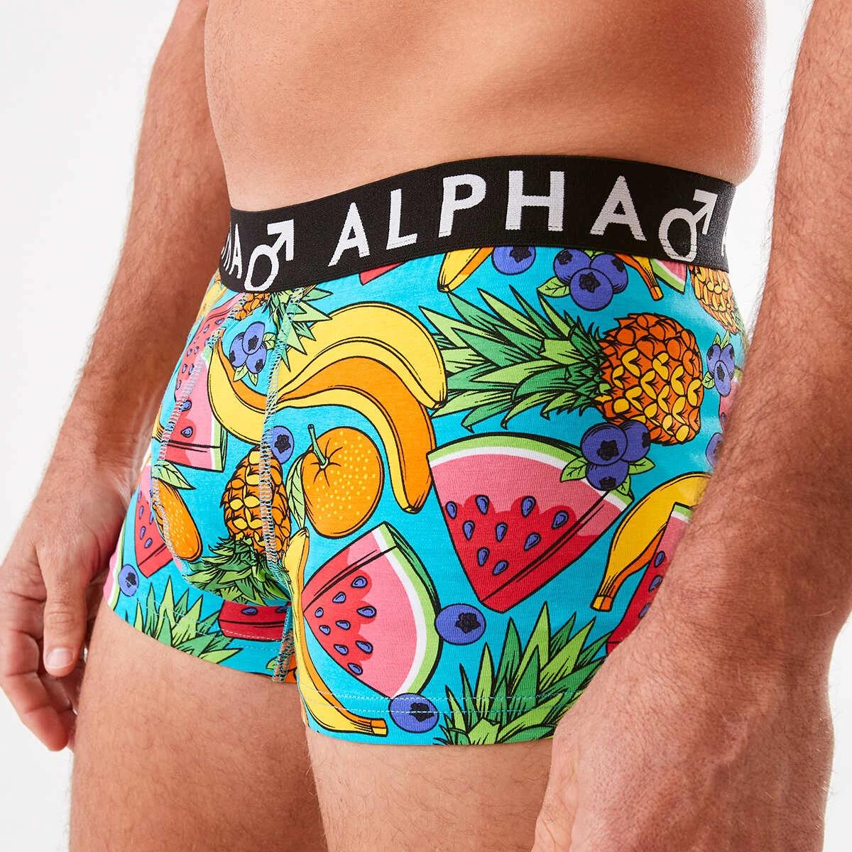 5 3 Pack Fly Front Print Trunks FRUIT SALAD, 5 of 8