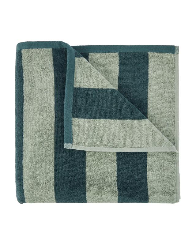 Stripe Cotton Bath Towel - G