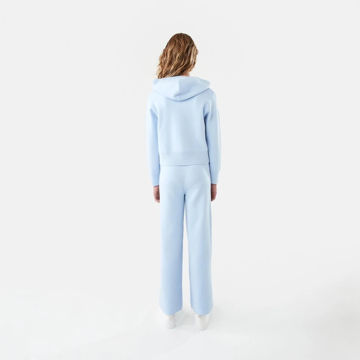 5 Bonded Knit Pants Doll Blue, 5 of 7