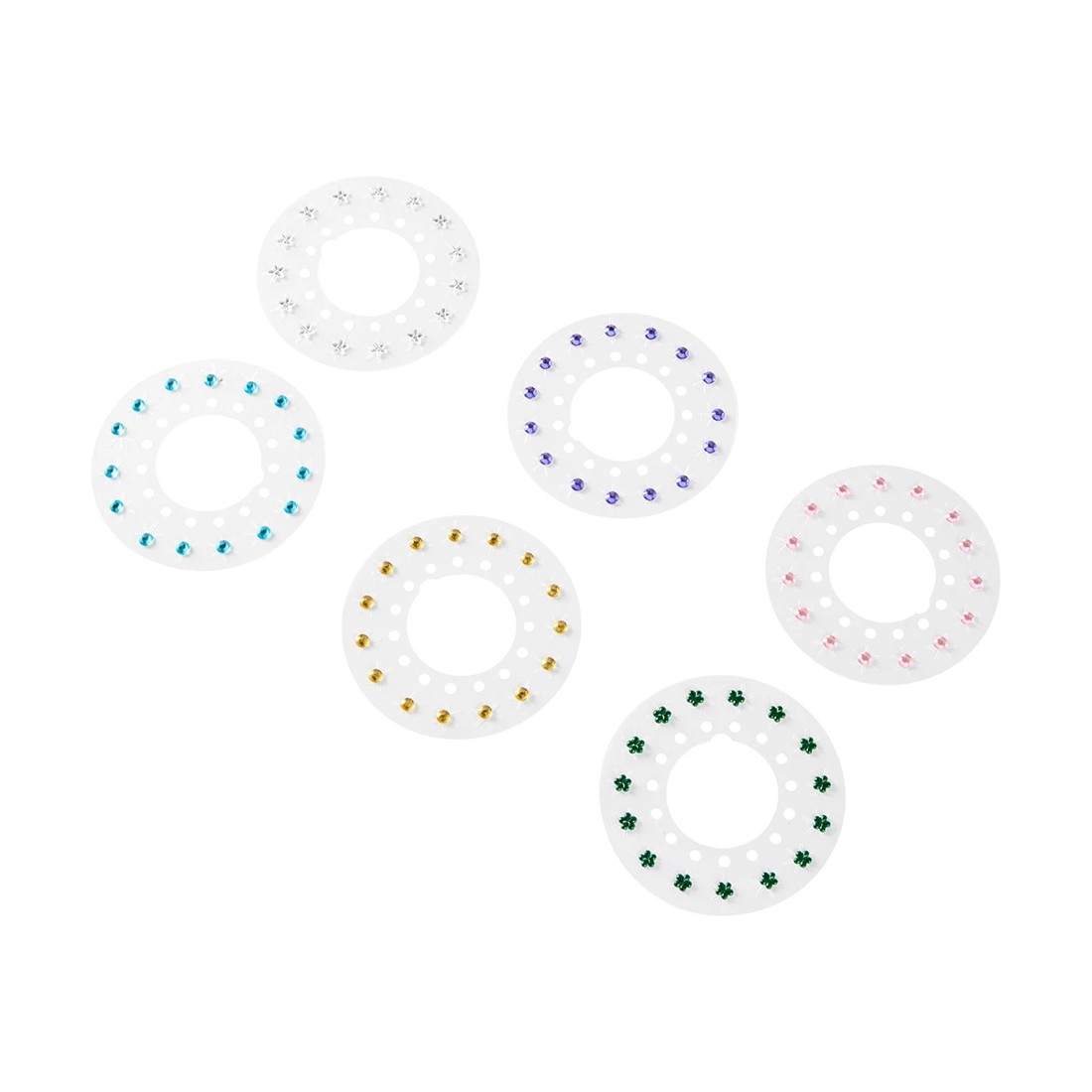 2 OXX Junior 6 Piece Hair Gem Refills, 2 of 10