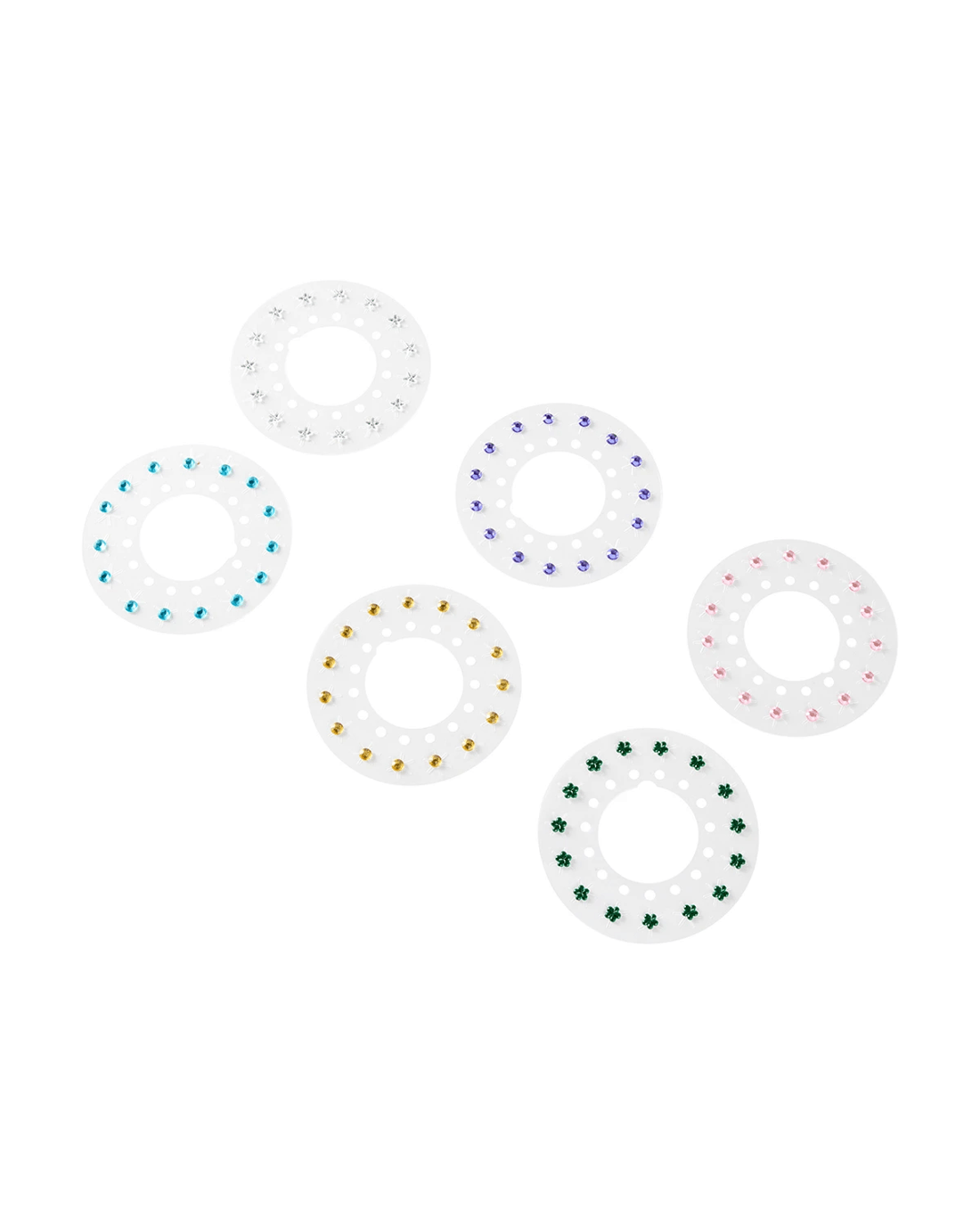 2 OXX Junior 6 Piece Hair Gem Refills, 2 of 10