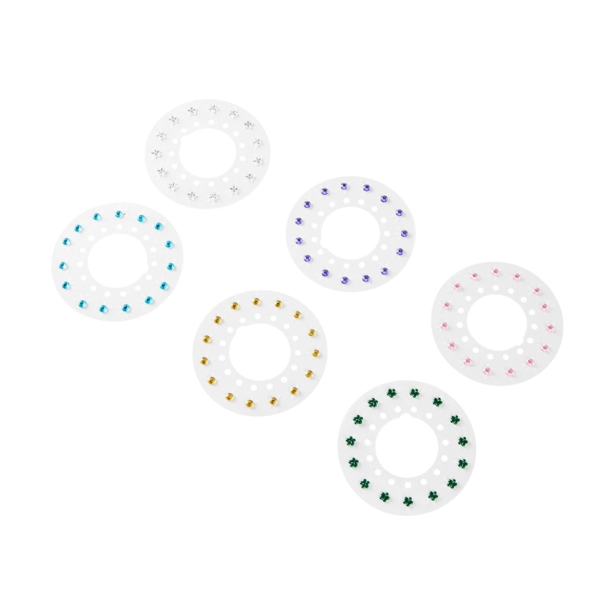 2 OXX Junior 6 Piece Hair Gem Refills, 2 of 10