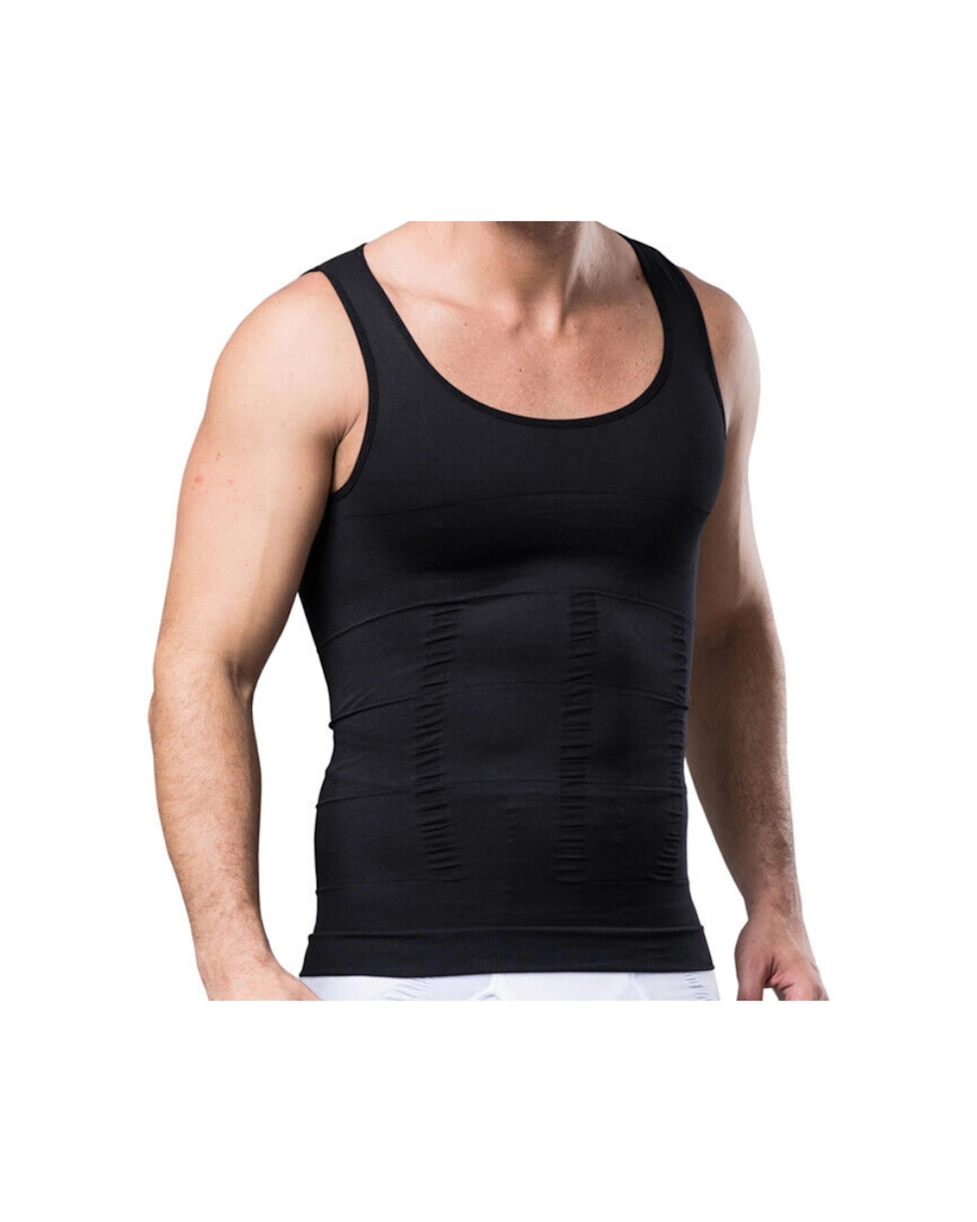 5 Bodyassist Compression Slimming Body Vest Core Support Large - Black, 5 of 5