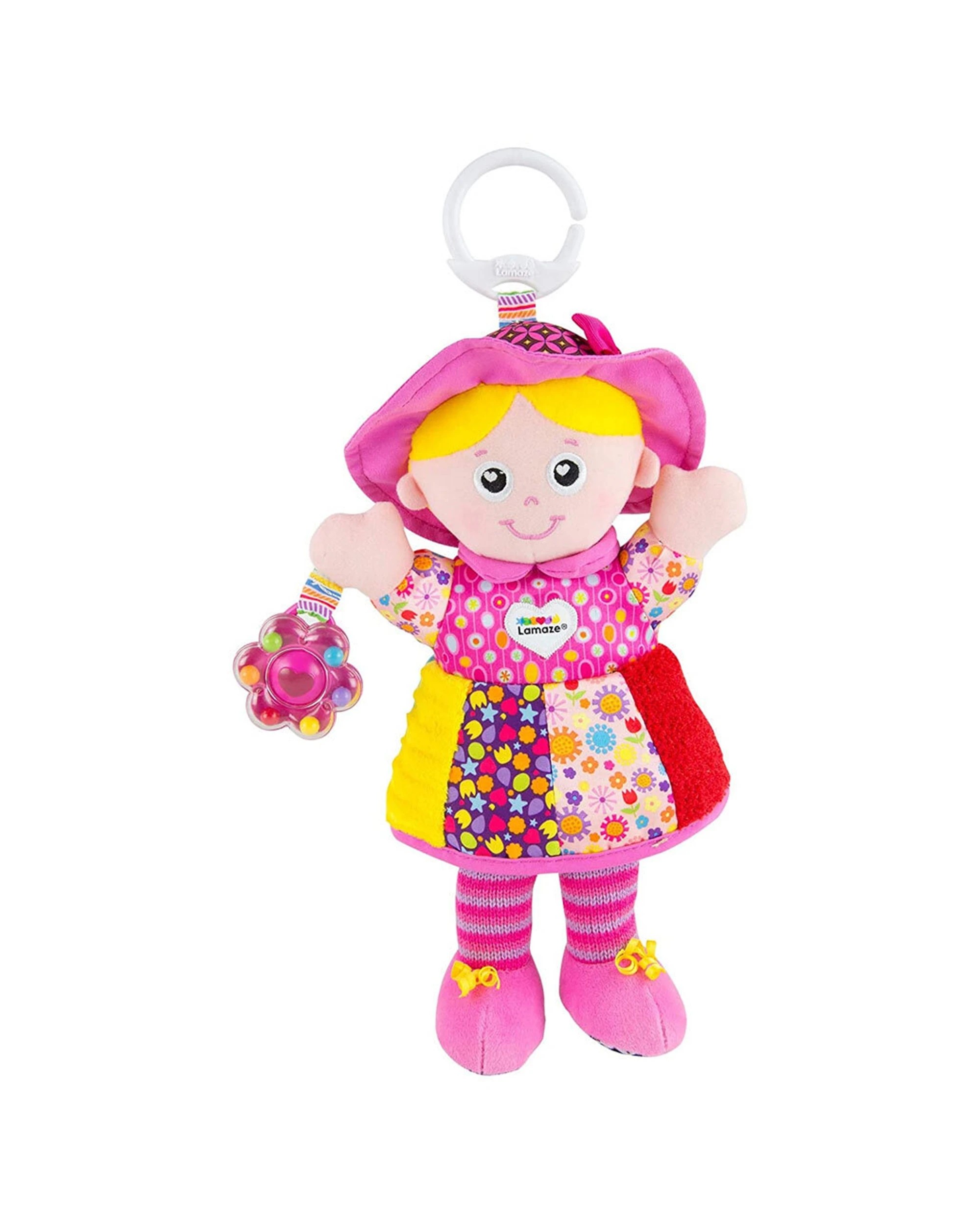 1 Lamaze My Friend Emily Play and Grow Doll Sensory Baby Plush Toy - Multi, 1 of 5