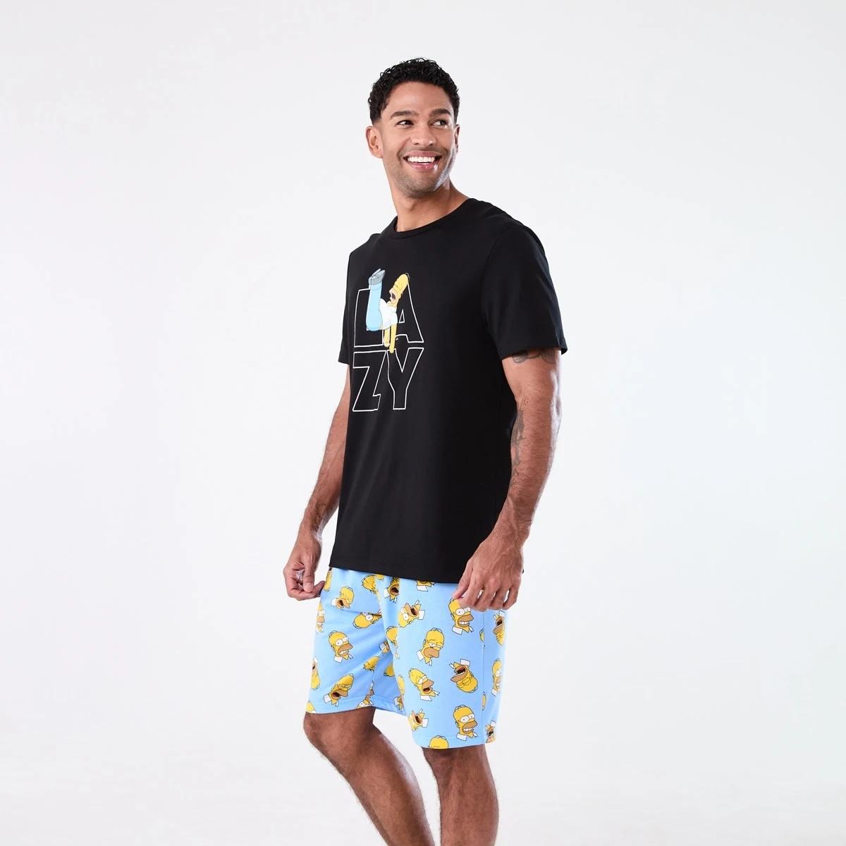 2 The Simpsons License Short Sleeve Pyjama Set SIMPSONS, 2 of 8