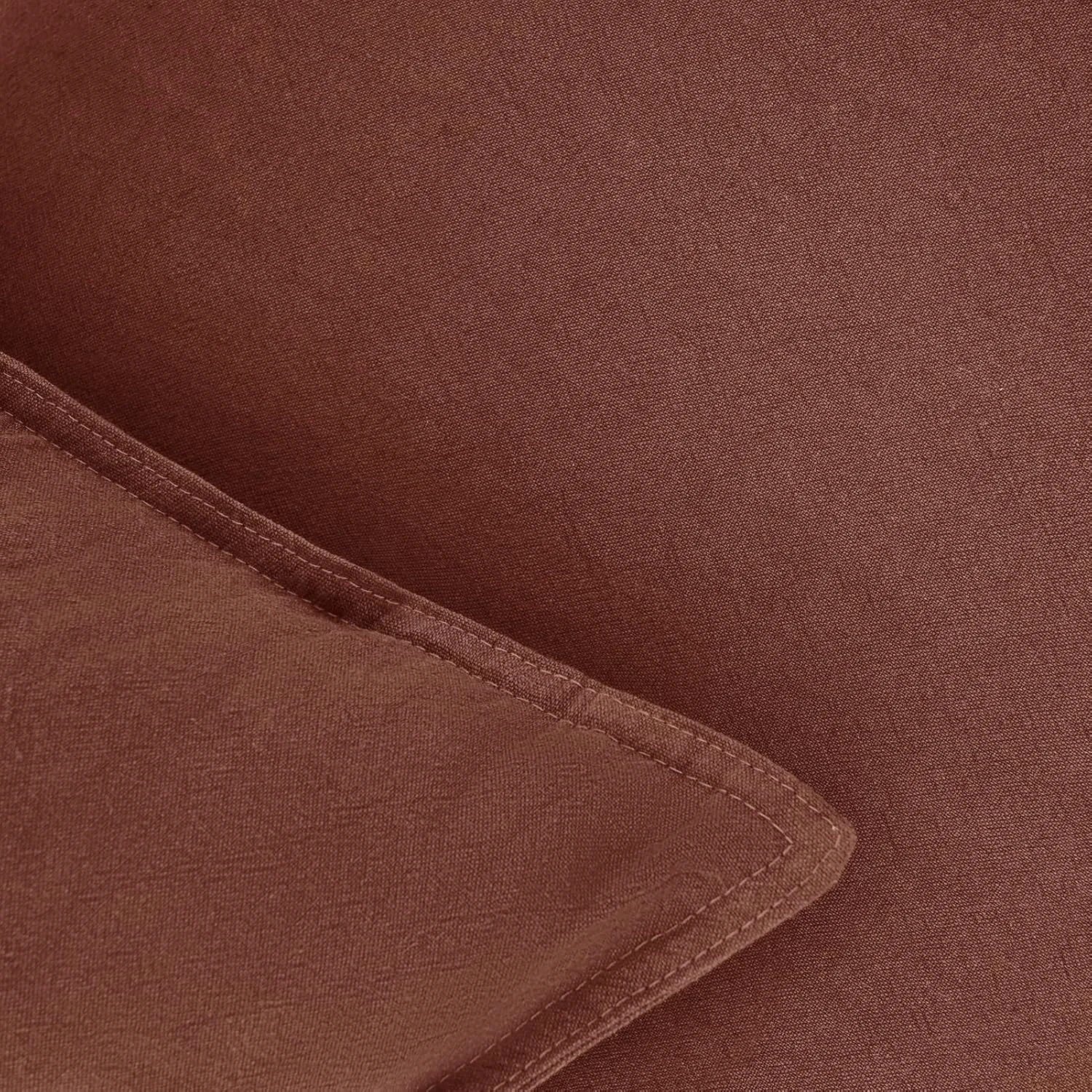 3 Gioia Casa 2-Pack Linen-Cotton Blend Cushion Covers 30x50cm - Brick, 3 of 3