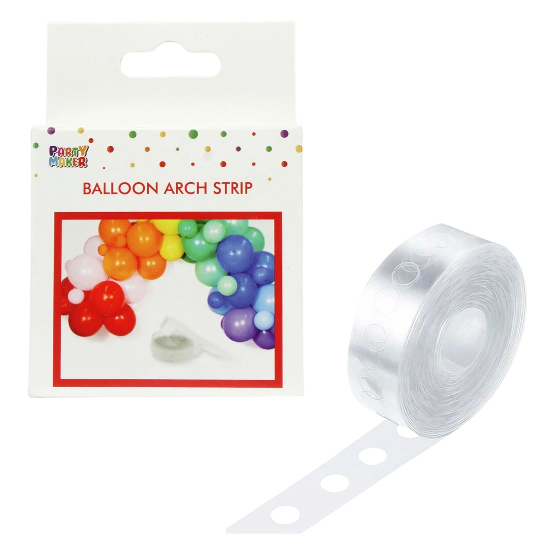 1 Party Maker Balloon Garland Single Hole Decorating Tape 5m, 1 of 1