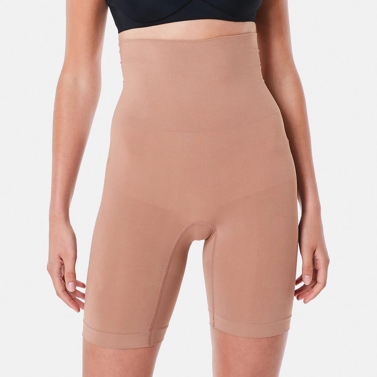 1 Firm Control Seamfree Shaping Shorts BEIGE TAN, 1 of 4